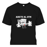 Polera  Adicto Al Gym | Bob Esponja