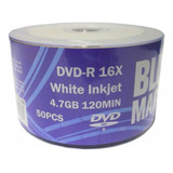 Dvd-r 16x White Inkjet 4.7gb 120mn