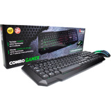 Teclado Y Mouse Gamer Combo Con Luces Led