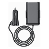 Cargador De Coche Qc3.0 Carga Rápida 4usb Luz Indicadora