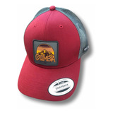 Jockey Columbia Snapback Dark Red/grey Logo Importado Usa