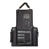 Mandil Barbero New York Black Bag 2 Usos. Porta Utensilios