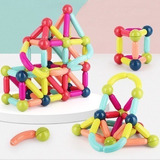 1 Magnetic Building Blocks Set For Kids 42p