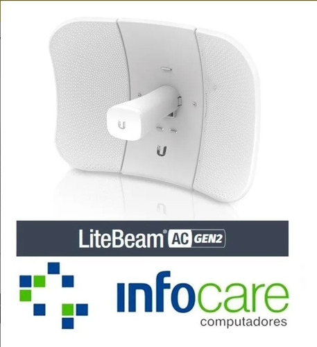 Kit 2-ubiquiti Litebeam Lbe-5ac-gen2-br 23dbi 450mbps 