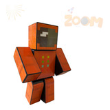 Boneco Minecraft Original Zoom Astronauta Youtuber Game 25cm
