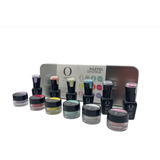 Organic Nails Coleccion Pastel Show 2 Color Gel Y Glitter 