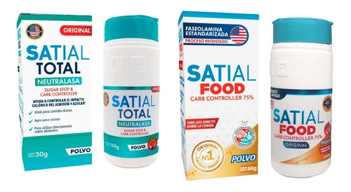 Pack X2 Satial Food + Satial Total Oferta