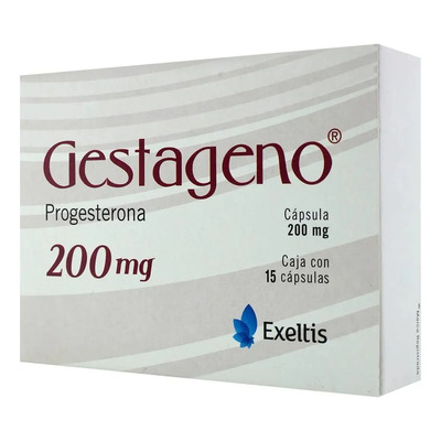Gestageno 200 Mg Caja C\u002F15 Capsulas - Exeltis pharma méxico, s.a. de c.v. | Envío gratis