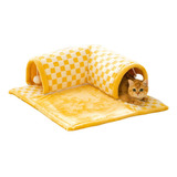 Generic 66*60cm Tapete Cama De Gato Fofa,túnel De Brinquedo