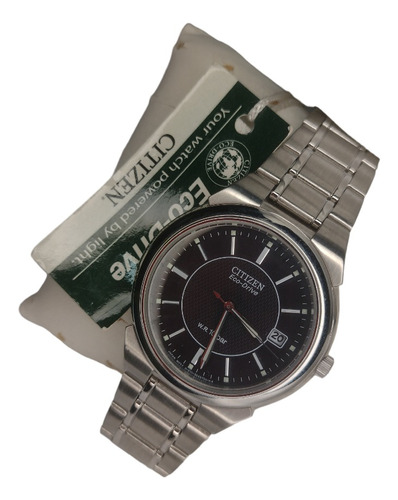 Reloj Eco-drive- Hombre - Acero Con Calendario Mod Fra592201