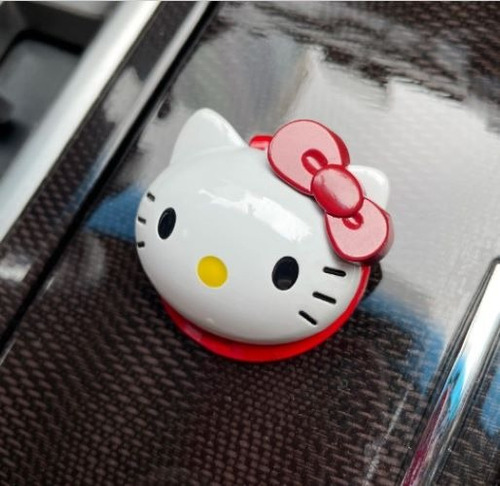 Emblema Para Boton De Encendido De Auto Hello Kitty Foto 2