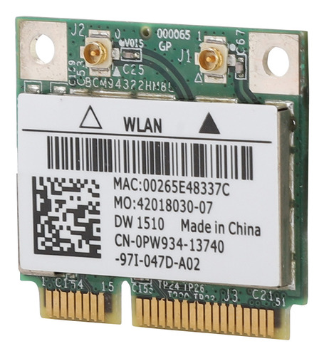 Bcm94322hm8l Dw1510 Mini Pci-e Inalámbrica De Doble Banda A