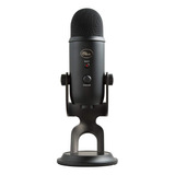 Micrófono Usb Blue Yeti, 4 Patrones De Subtítulos, 3 Cápsula