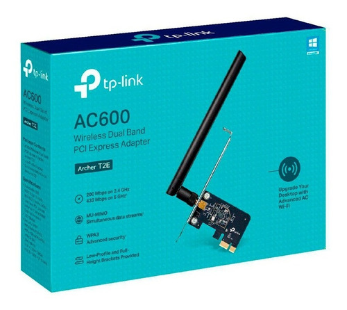 Adaptador Tarjeta Red Wifi Pci-express 5g Ac600 Dual Band