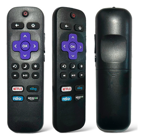 Control Compatible Con LG Roku Tv Smart Netflix + Funda Pila