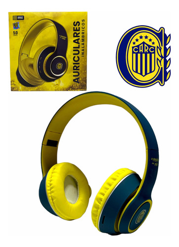 Auriculares Rosario Central Inalambricos + Futbol Unicos Lo+