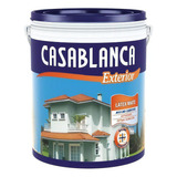 Pintura Casablanca Latex Exterior Antihongo 4lts Pintumm