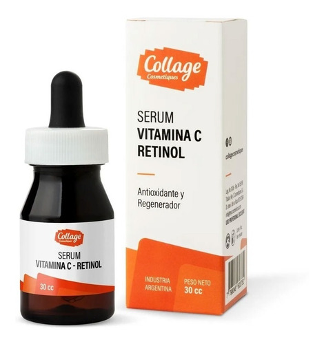 Serum Vitamina C Retinol Antioxidante X 30cc Collage