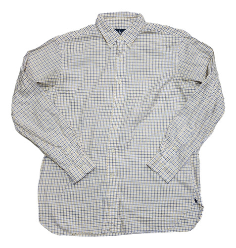 Camisa Ralph Lauren Grande L 16 1/2 42 Classic Fit Amarillo