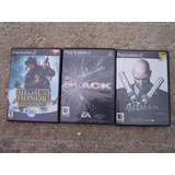 Lote De 3 Juegos De Ps2  - 