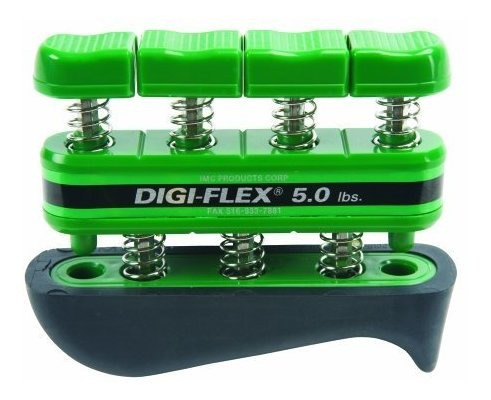 Digi-flex W51121 Sistema Verde De Ejercicios Para Manos Y De