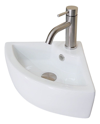 Arenci-pack Lavabo Mod. Zurich - Fx Inox 32x32x13 Cms.