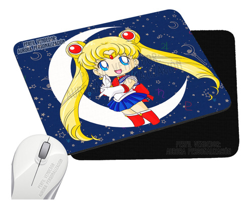Pad Mouse Rectangular Sailor Moon Anime Serie 4
