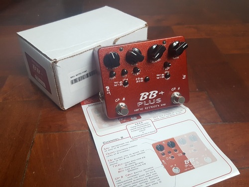 Xotic Bb Preamp Plus Overdrive Boost  Impecable, Como Nuevo!