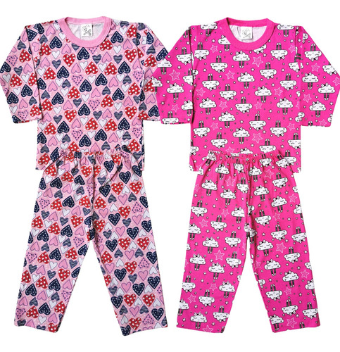 Kit Pijama Infantil Inverno Quentinho Fresquinho 200200-2