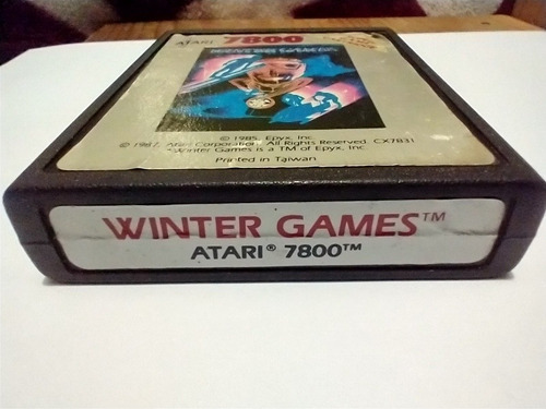 Winter Games Atari 7800 1987 Cartucho Físico