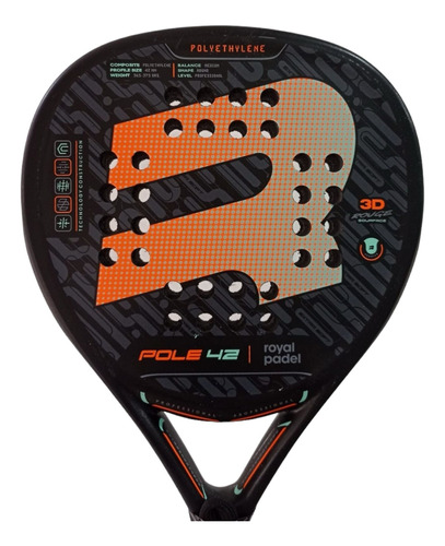 Paleta Paddle Royal Padel Pole 42 + Regalos!