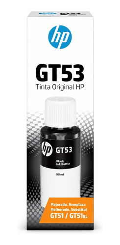 Hp 17608 Botella De Tinta Gt53 Negro