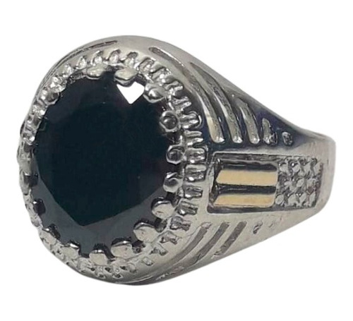 Anillo Sello Plata 925 Y Oro Ovalado Hombre Gtia Regalo Papá