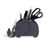 Organizador De Mesa Elefante Suporte Celular Porta Caneta 