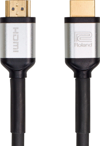 Roland Rcc-10-hdmi Cable Chapado 24k De Video Hdmi 3 Metros