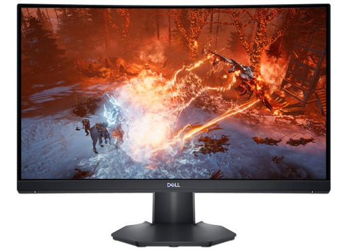 Monitor Curvo Gamer Dell S2422hg De 23.6 , Resolución 1920