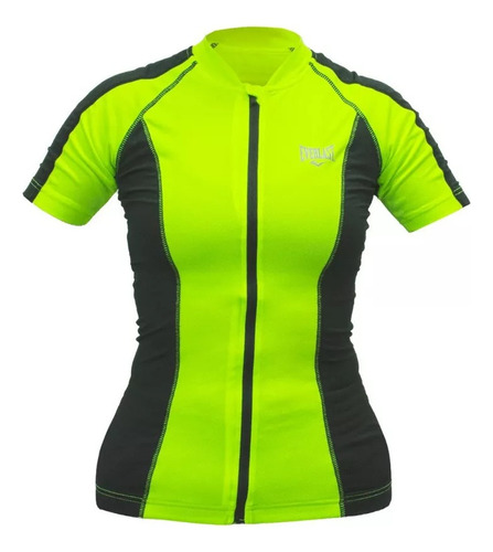 Camiseta Everlast Mujer Ciclismo Spin Neon