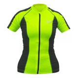 Camiseta Everlast Mujer Ciclismo Spin Neon
