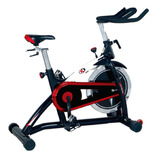 Bicicleta Estática K6 Fitness Alkaios Para Spinning Color Negro Y Rojo