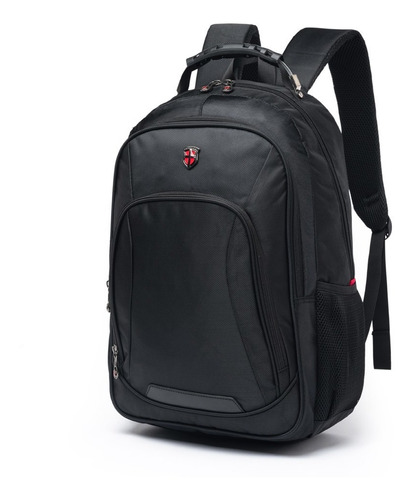 Mochila Swissport Masculina Notebook Grande Reforçada Preta