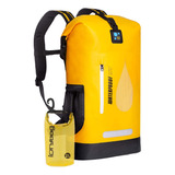 Mochila Impermeable Idrybag Amarillo P/ Camping, Senderismo