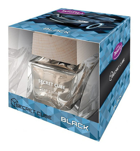 Caja Secret Cube Black Tas-2552 Con 6 Piezas Tasotti