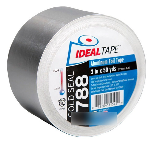 Fita Dissipadora De Calor Ideal Tape 788 50mmx45m Adesiva