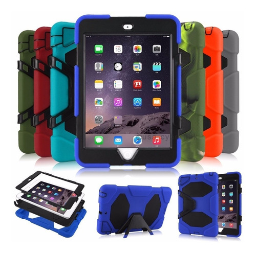 Funda Uso Rudo Para iPad 2 A1395 A1396 A1397 Protector Robot