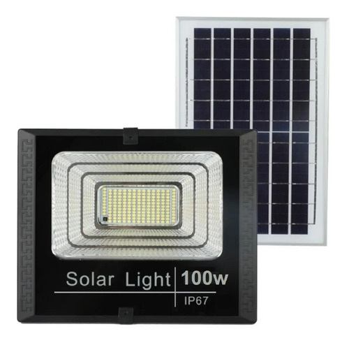 Foco Solar Exterior 100w Foco Solar 100w Foco Led 100w 