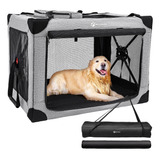 Miu Color Jaula Portatil Para Perros Grandes, Jaula Plegable