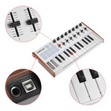 Mini Teclado Midi Worlde Tuna De 25 Teclas, Usb