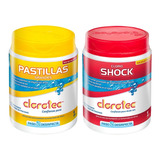 Pastilla 200 Grs Clorotec + Shock X 1 Kg  Combo