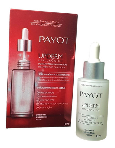 Payot Sérum Hialurônico Antirrugas Preenchedor Upderm