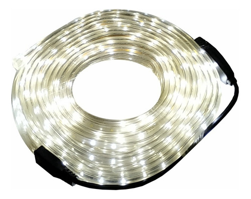 Manguera Led Blanco Frío Plana 10m Interior-exterior Ml880